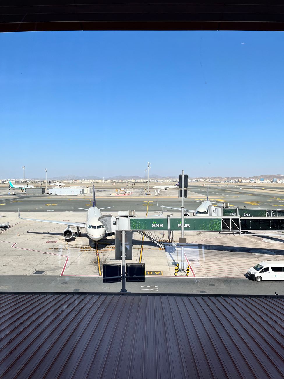 King Abdulaziz International Airport terminal interior — main airport for Jeddah