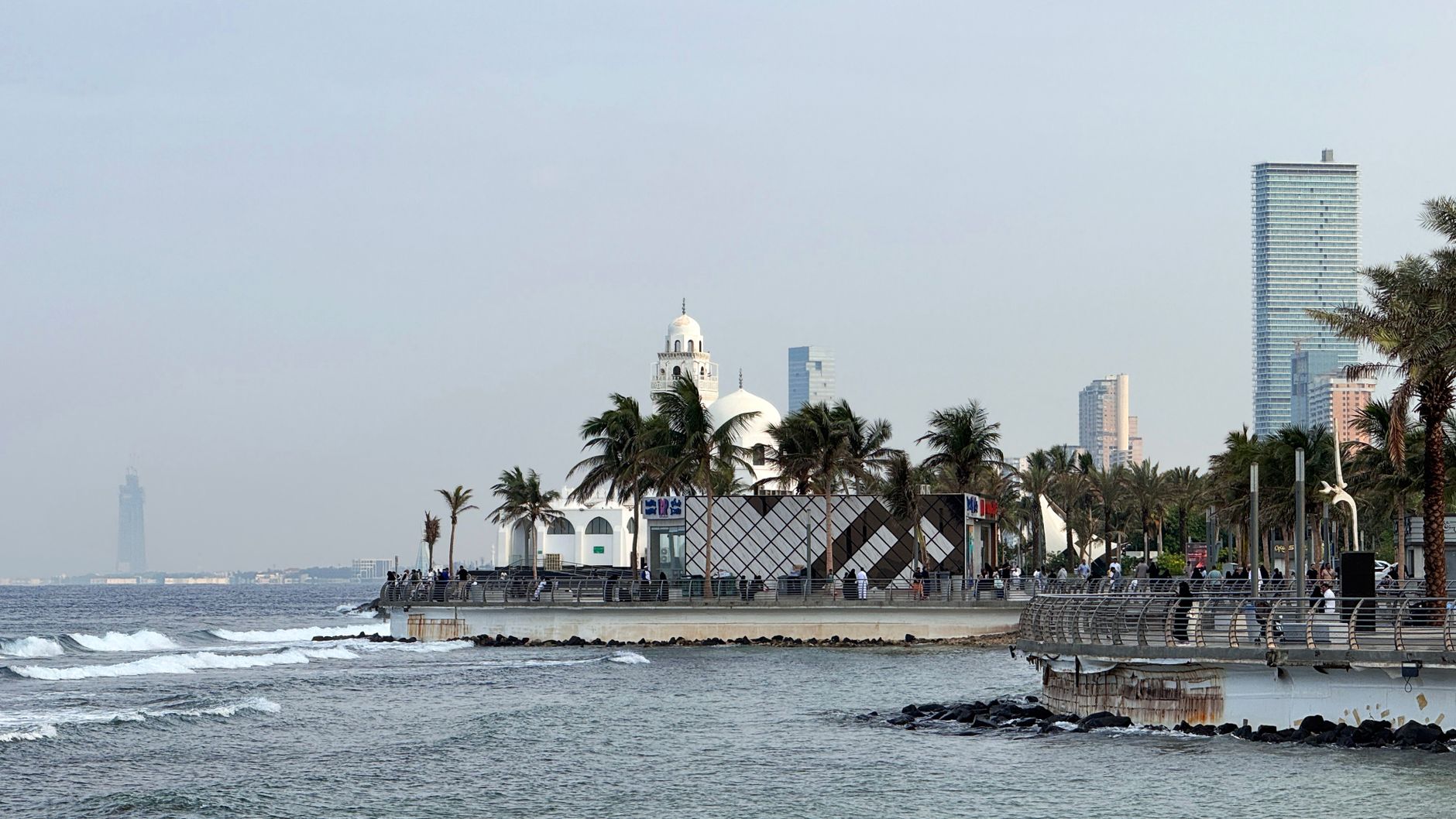 Jeddah skyline — destination city for flights from Cairo