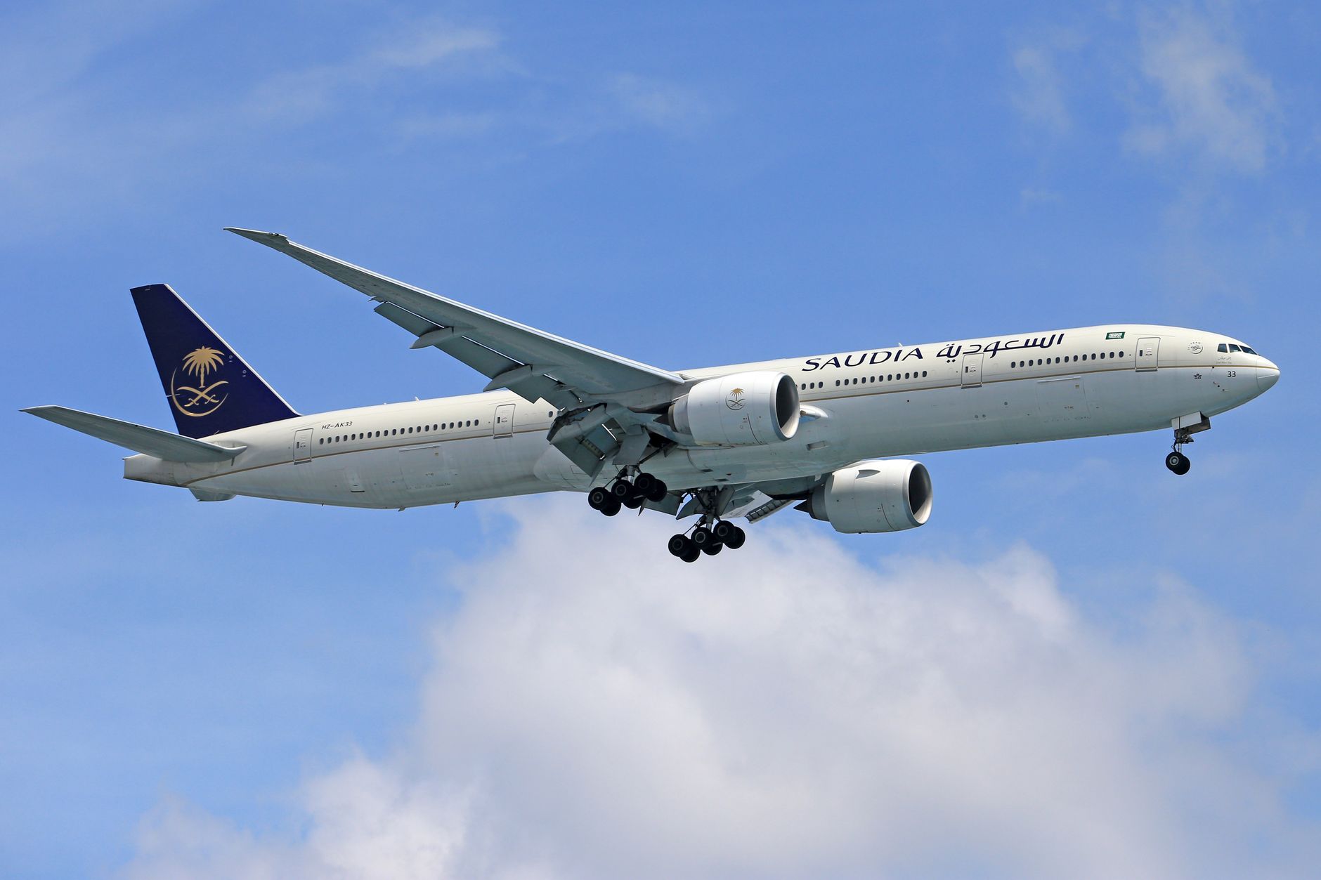 Saudia Airbus A320neo in flight